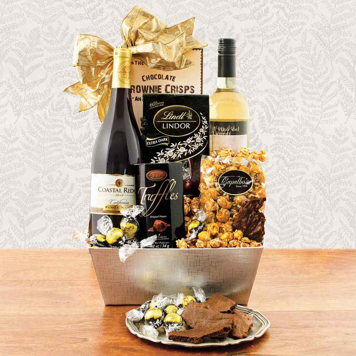 Celebrate Wine Gift Basket